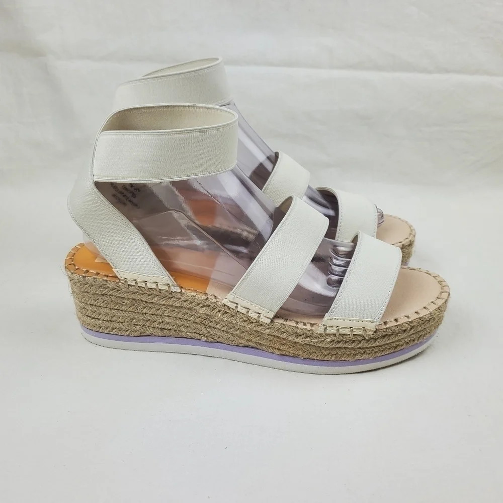 Dolce Vita Lury  elastic espadrille wedge sandals